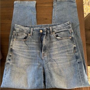 American Eagle Outfitters Light Blue Straight Jeans